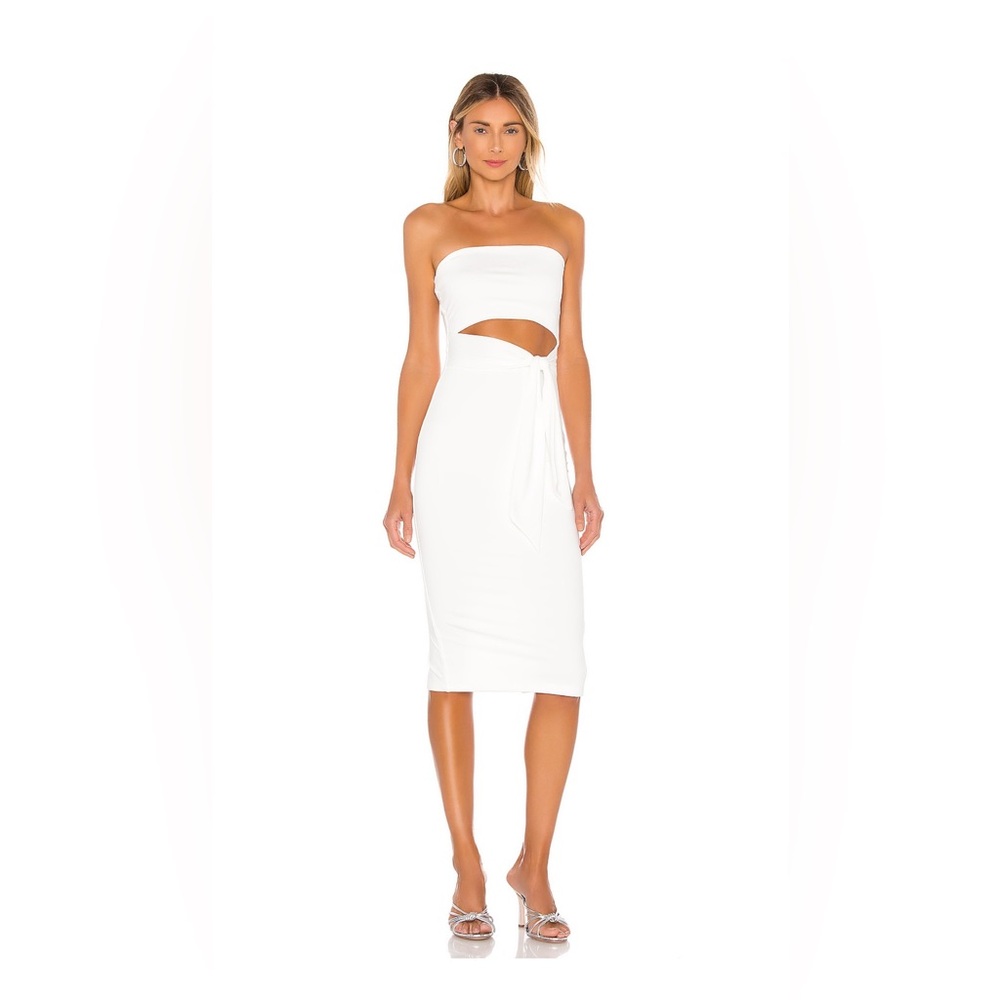 Superdown Sheyla Tube Midi Dress size small